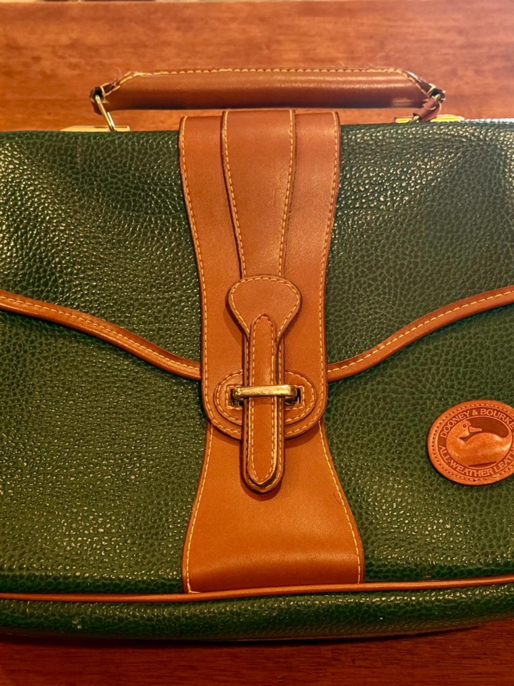 Vintage Dooney & Bourke All Weather Messenger Bag